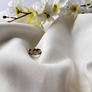  White hearts Ring