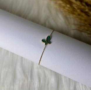  Butterfly green Bracelet 