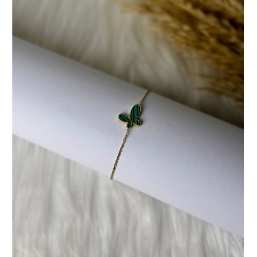  Butterfly green Bracelet 