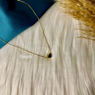 Small heart is Golden Necklace 