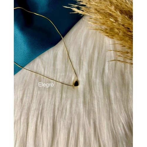 Small heart is Golden Necklace 