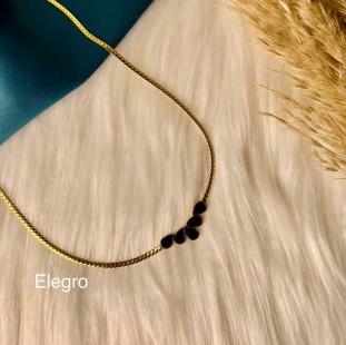 Black cloves Necklace 