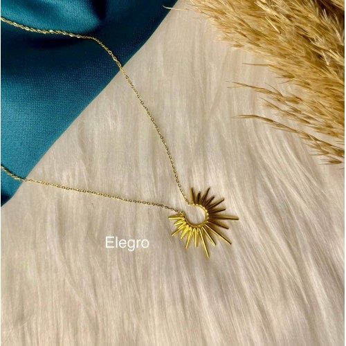  Half sun Necklace 