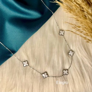 Silver Van Cleef Necklace 