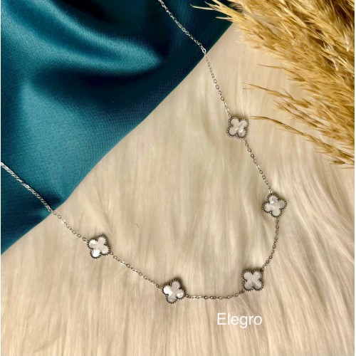 Silver Van Cleef Necklace 